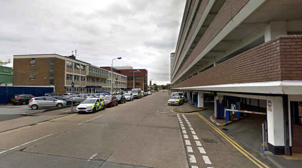 Wise move? Car enthusiasts chose to meet up and breach Covid regulations opposite Basildon police station