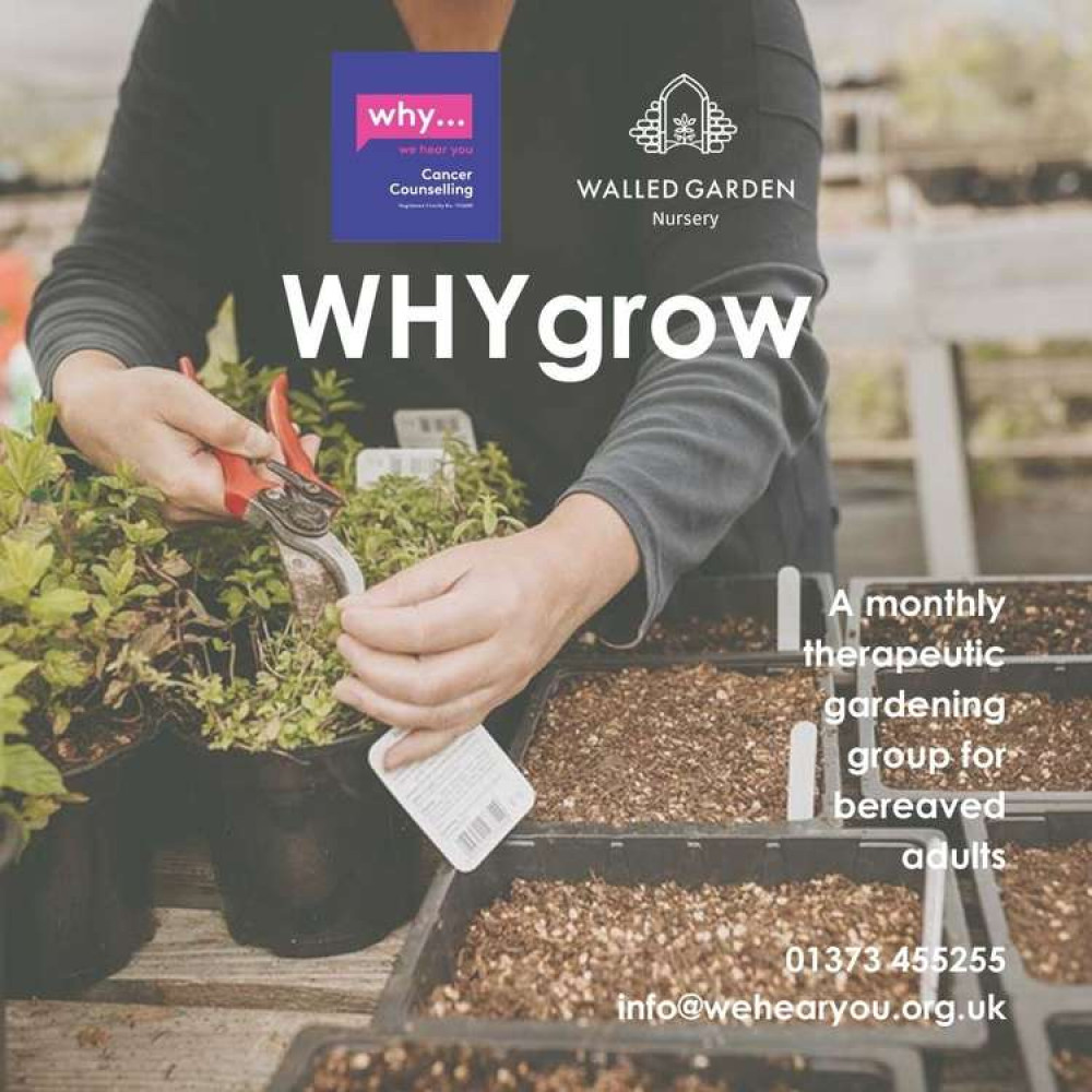 WHYgrow - a therapeutic gardening group for bereaved adults