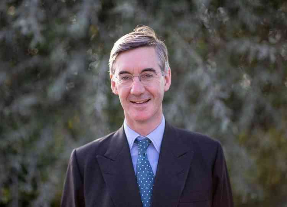 The elected MP Jacob Rees Mogg