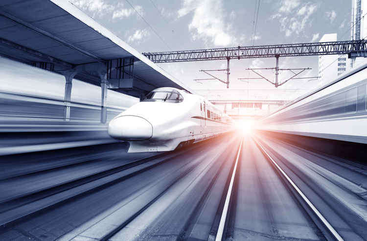 High speed trains will run through the area, but there are no stations planned. Photo: Dreamstime