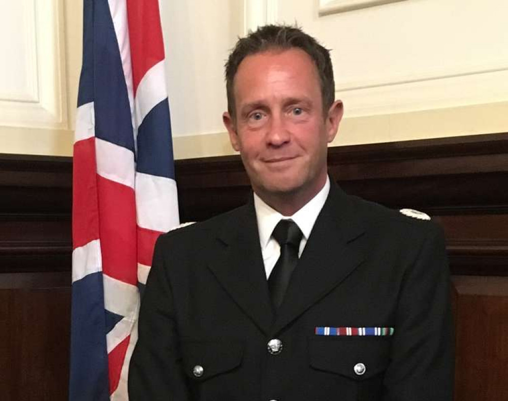 Staffordshire Police Chief Constable Chris Noble