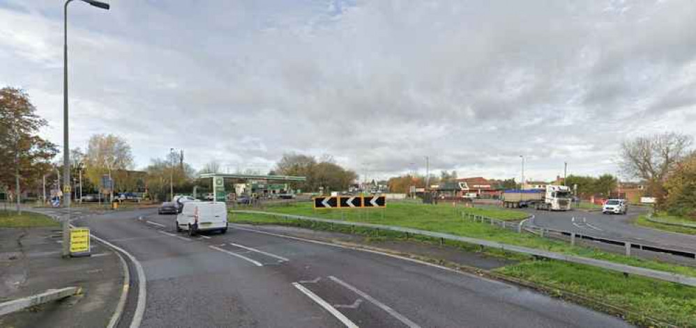 The Fortune of War roundabout is a regular logjam