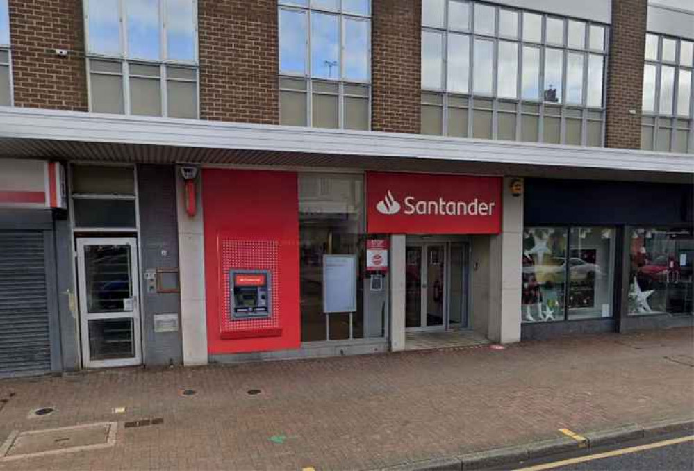 The Wickford Santander branch will close in July.