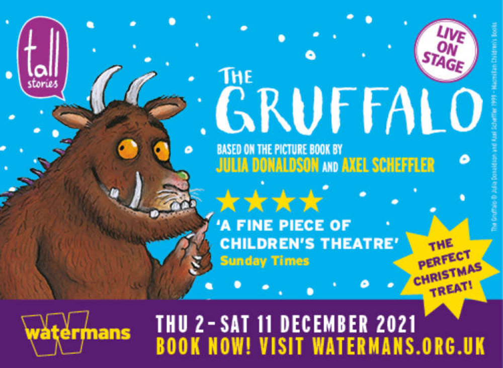 The production will run from Thursday 2, December to Saturday 11, December. (Image: Julia Donaldson and Axel Scheffler 1999 – Macmillan Children's Books)