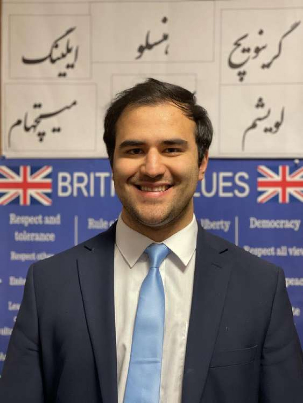 Darius Nasimi is running for Hanworth Village. (Image: Darius Nasimi)