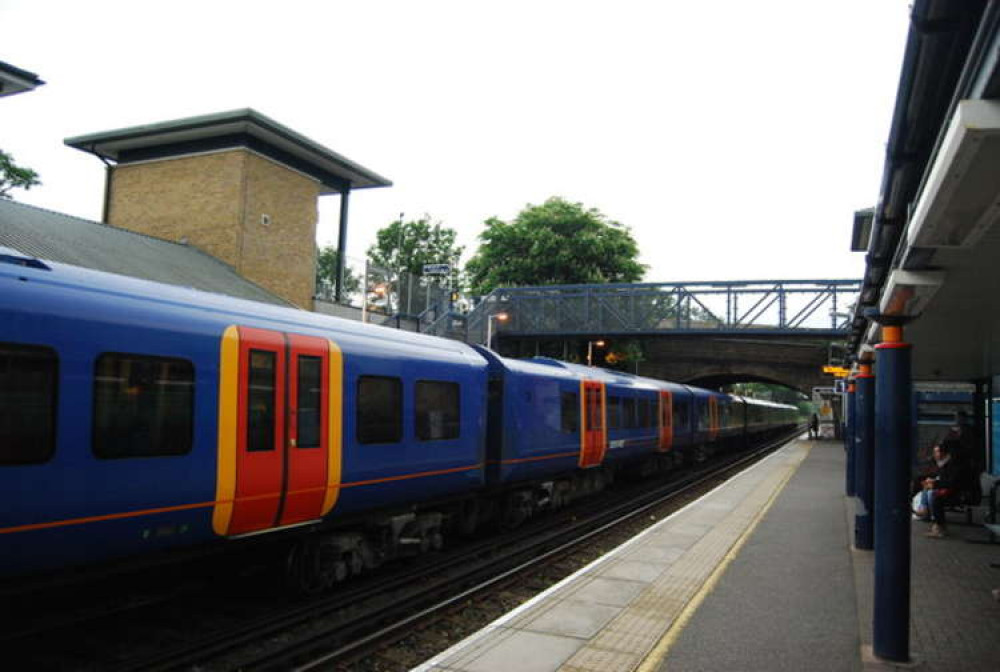 South West train, Brentford Station. (Image: N Chadwick (cc-by-sa/2.0))