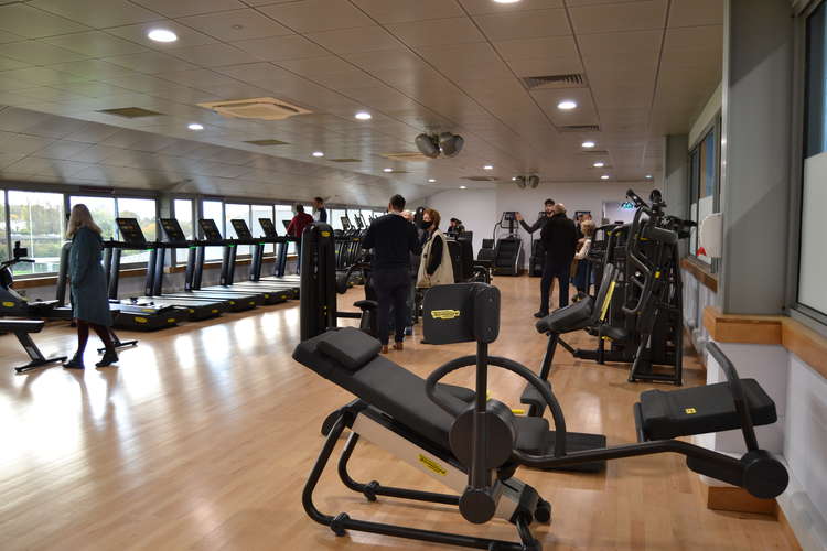 Inside Bridport Leisure Centre's new gym