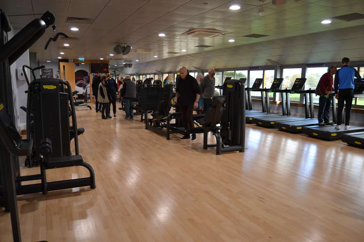 Inside Bridport Leisure Centre's new gym