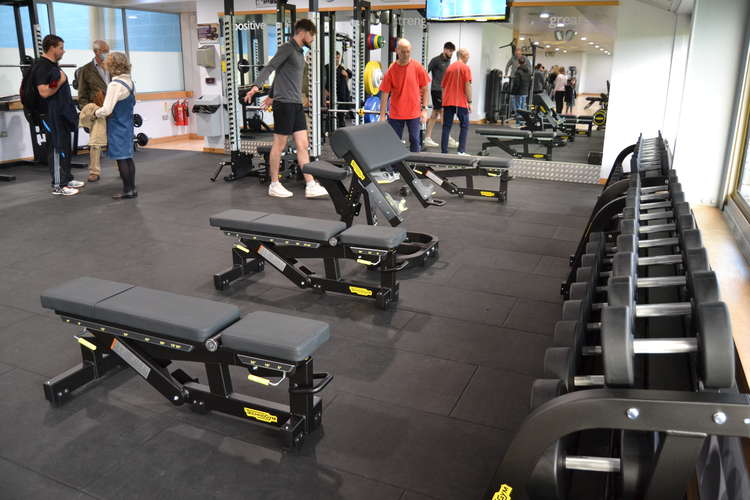 Inside Bridport Leisure Centre's new gym