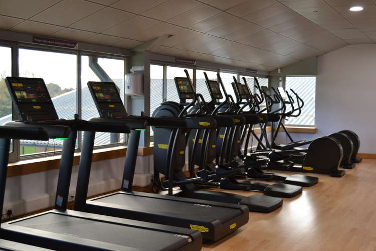 Inside Bridport Leisure Centre's new gym