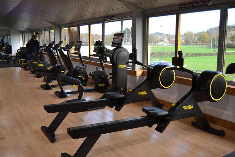 Inside Bridport Leisure Centre's new gym