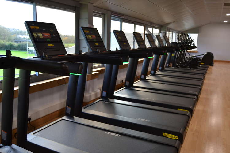 Inside Bridport Leisure Centre's new gym