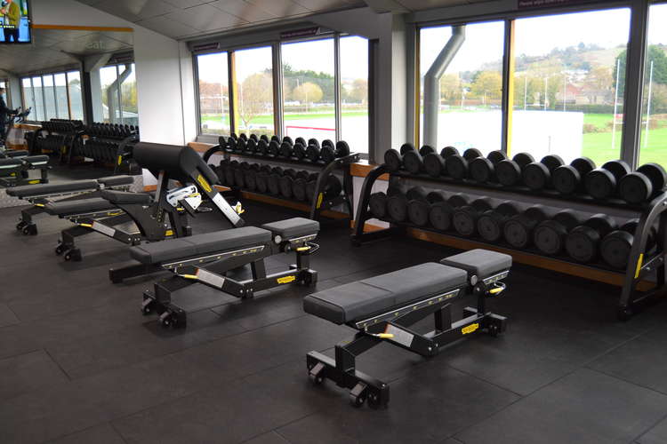 Inside Bridport Leisure Centre's new gym