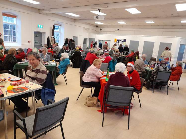 Christmas Day lunch at Bridport United Church welcomed more than 60 people