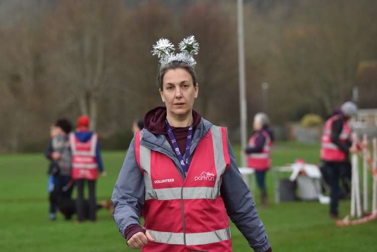 Bridport St Mary's parkrun on New Year's Day (Image: Tim Russ)