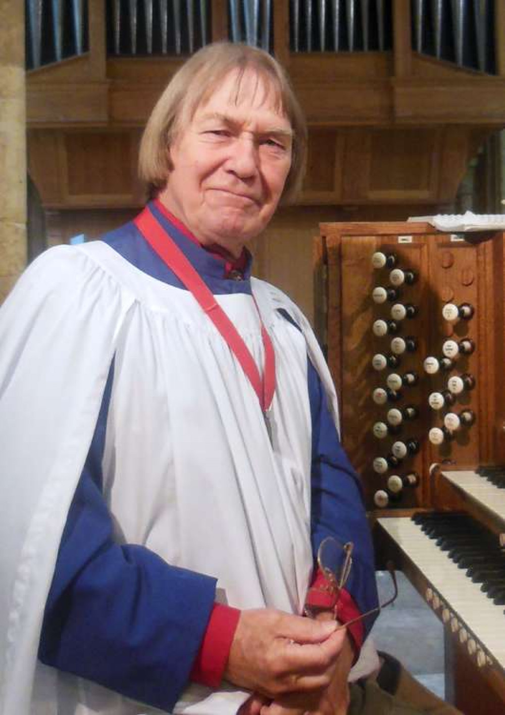 Peter Jezard, organist, stonemason and composer has died