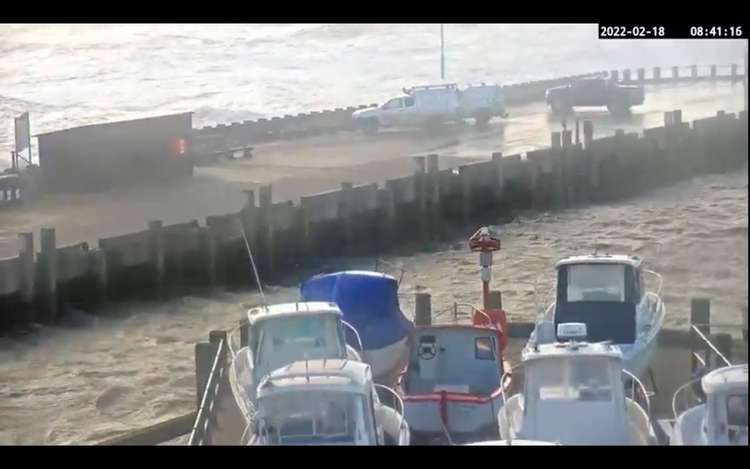 Scenes from the West Bay web cam