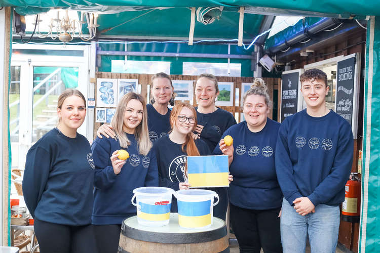 The Hive Team start The Lemon Challenge to help raise money for those in need in the Ukraine Crisis