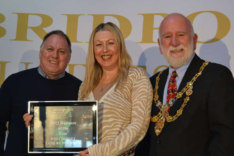 West Dorset Leisure Holidays won Green/Eco Business of The Year and named the overall winner