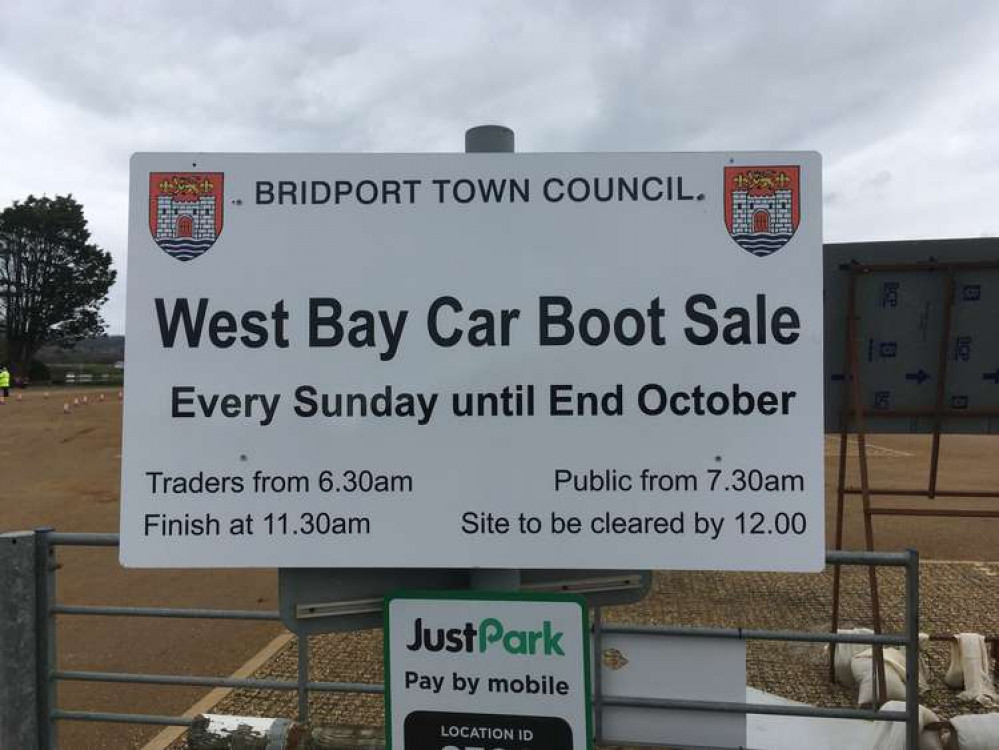 West Bay Car Boot returns this Sunday