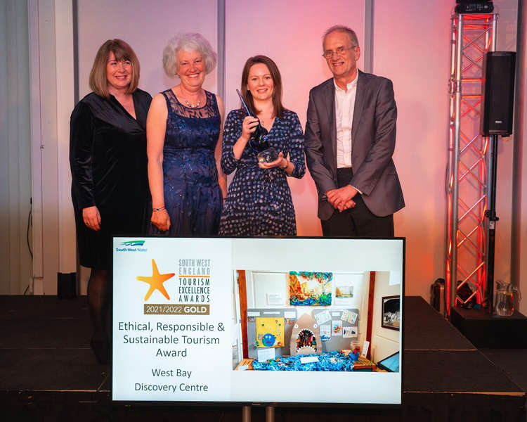 West Bay Discovery Centre received gold in the Ethical, Responsible and Sustainable Business category (Image: Nick Williams Photographer)