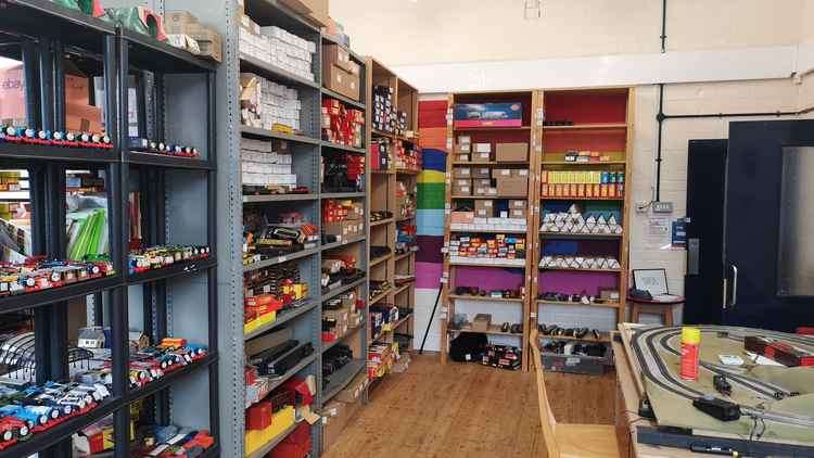 The Rocket Railways store in Coalville