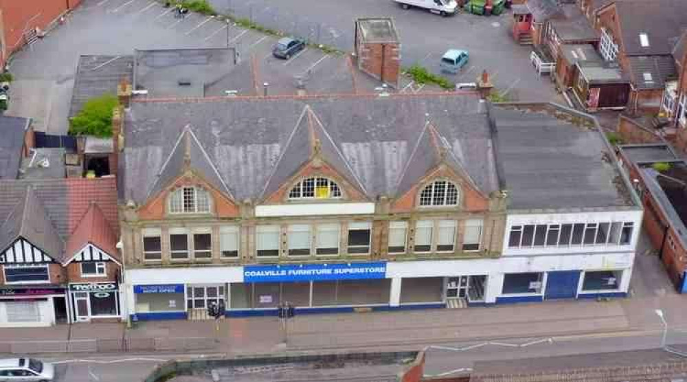 The Co-op building in Coalville which CAN wants to make available for community