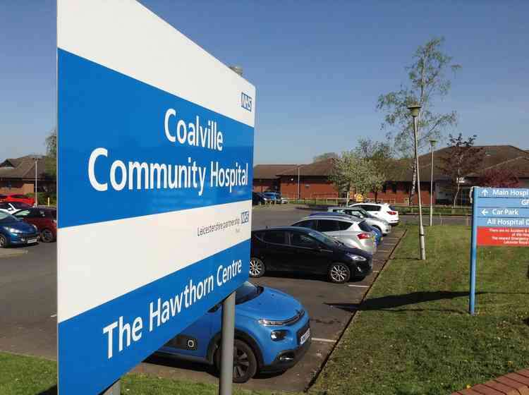 Coalville Hospital has clinics set up over two days this weekend