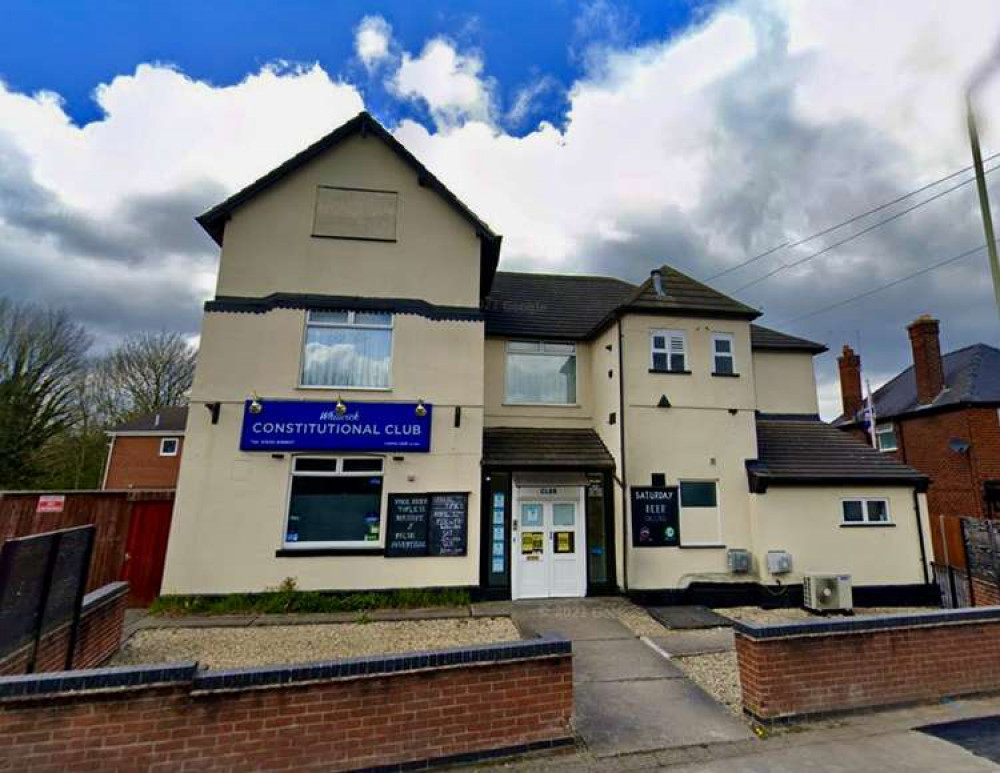 The Whitwick Constitutional Club in Silver Street. Photo: Instantstreeview.com