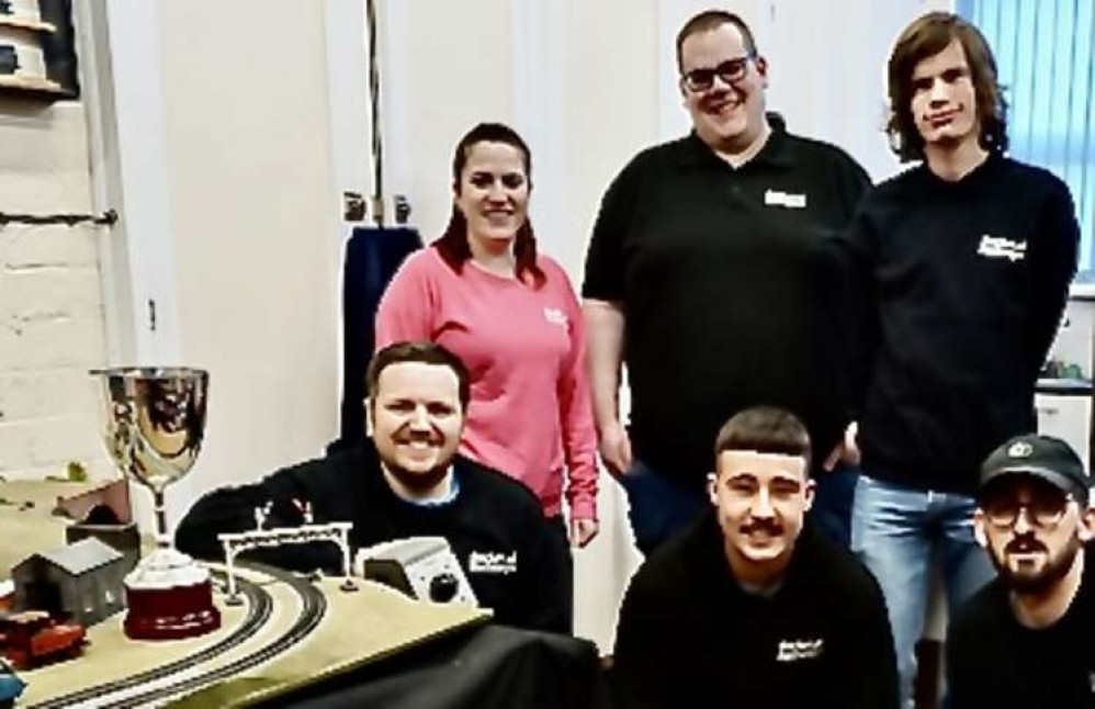 The team at Rocket Railways in Coalville