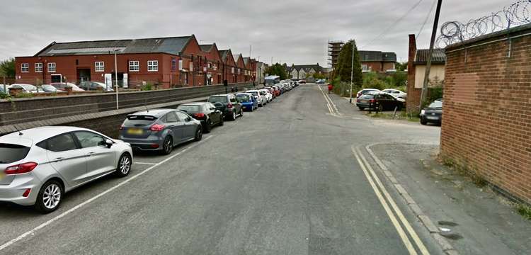 The area would be transformed by the development of 77 homes. Photo: Instantstreetview.com