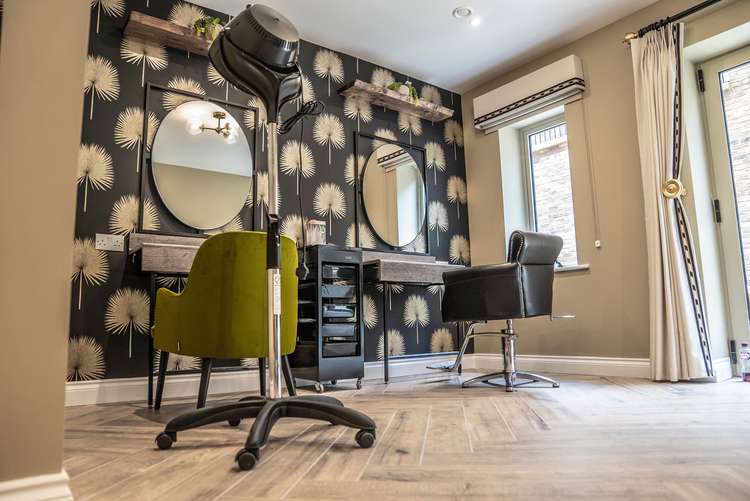 The salon at Priesty Fields where both residents and staff can get pampered.