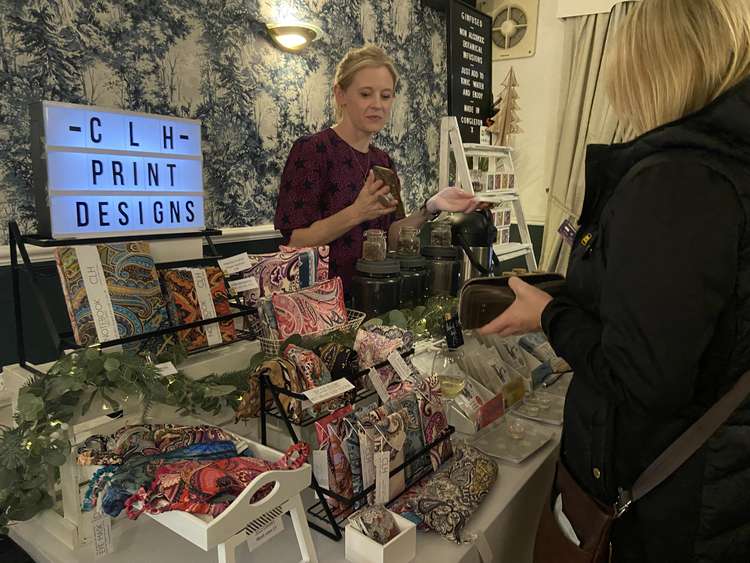 Notebooks, eye masks and more on display at CLH Designs.