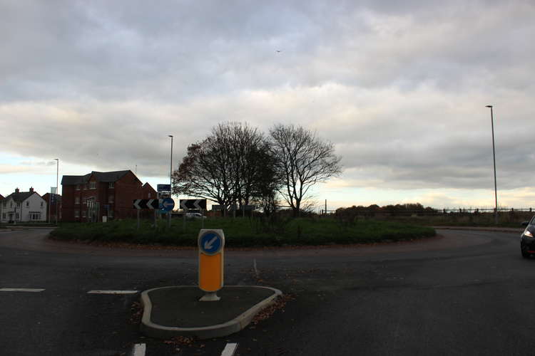 The site to the right of this picture, is opposite the older Seddon Homes development, and will create a new turn on the Back Lane roundabout. (Image - Alexander Greensmith)