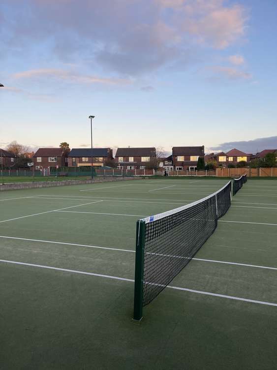 The courts at Brooklands.