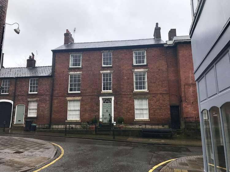 Congleton: Grade II-listed eighteenth century homes on Lawton Street.