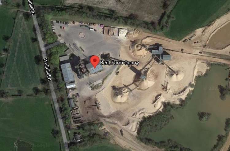 The to-be-expanded quarry from above. (Image - Google)