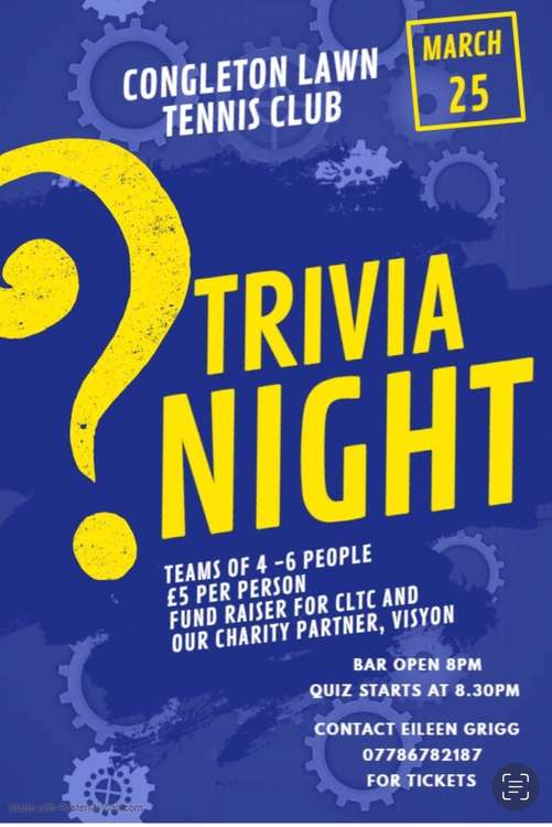 Trivia-Quiz Night - the first event of 2022.