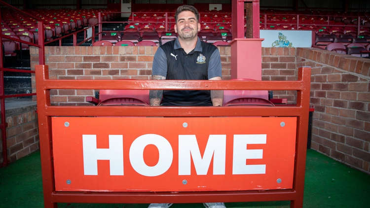 Ross Speight of Multiflex School Sports was recently appointed Academy coach at Altrincham FC (Image Credit - Ross Speight)