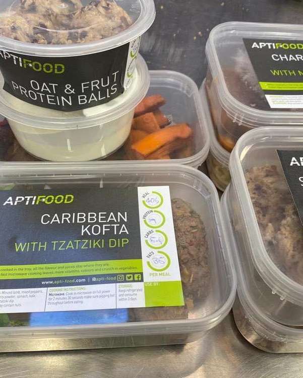 Get a nutritional lunch with Moody Street healthy food prep company APTIFOOD, thanks to the Congleton Eats app. (Image - Congleton Eats)