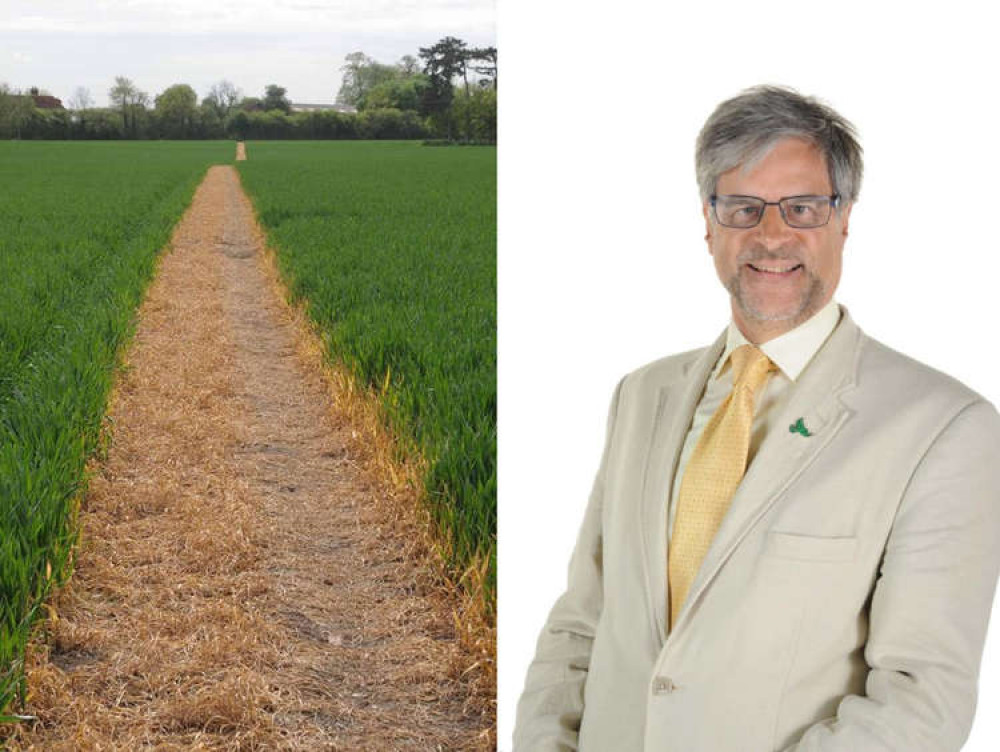 Congleton East Ward Cllr Robert Douglas (Liberal Democrat) is campaigning to ban glyphosate. (Image - © Copyright Glyn Baker CC 2.0 Unchanged bit.ly/35Gs7j7)
