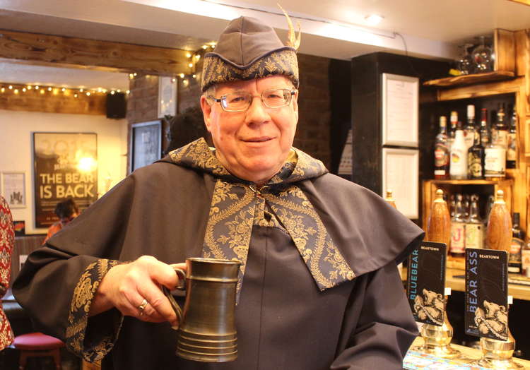 Congleton: Paul Boswell AKA Benedict Goodale is our town's new ale taster.