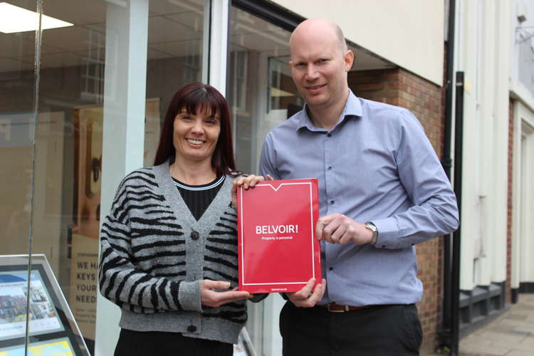 Property letting couple Helen Davies and James Whalley are delighted to move into their new premises in Congleton.