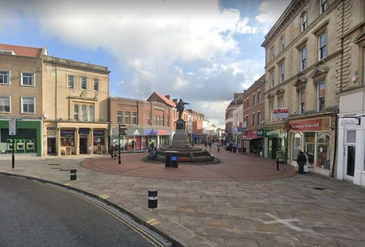 Cornhill In Bridgwater Town Centre. CREDIT: Google Maps. Free to use for all BBC wire partners.