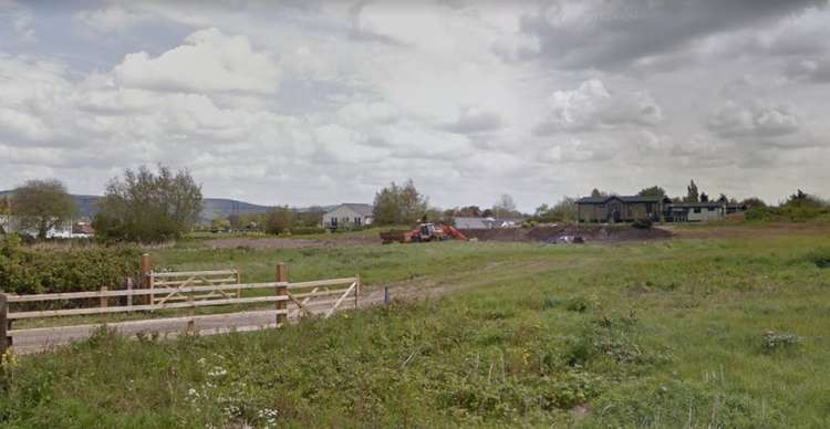 The Existing Rookery Manor Cabins Seen From Strowlands In Edingworth. CREDIT: Google Maps. Free to use for all BBC wire partners.