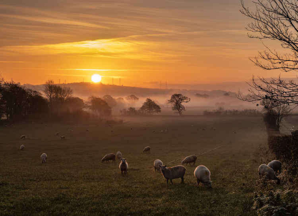 Bright spells of sunshine will start the day from 07:00 and continue throughout the day. (Image credit: Mike Baker)