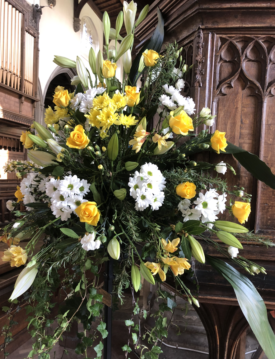 Hitchin: A Churchwarden Writes: Happy Easter from all at St Mary's Church. CREDIT: A Churchwarden Writes