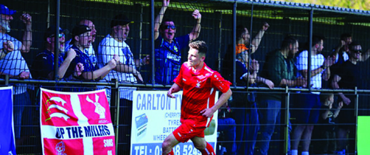 Millers fans and players will hope to be celebrating at Parkside on Monday afternoon. Picture by Kevin Lamb. 