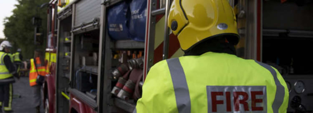 The incident involved a fire in a bathroom. Credit: Devon and Somerset Fire & Rescue Service