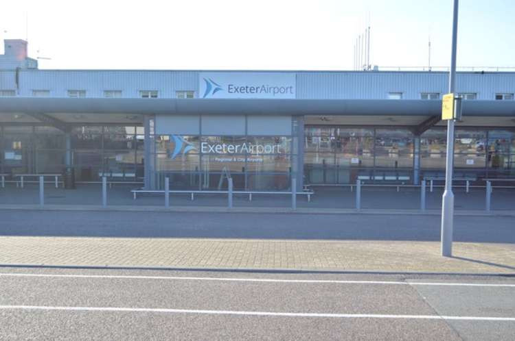 Exeter Airport terminal cc-by-sa/2.0 - © N Chadwick - geograph.org.uk/p/6032129